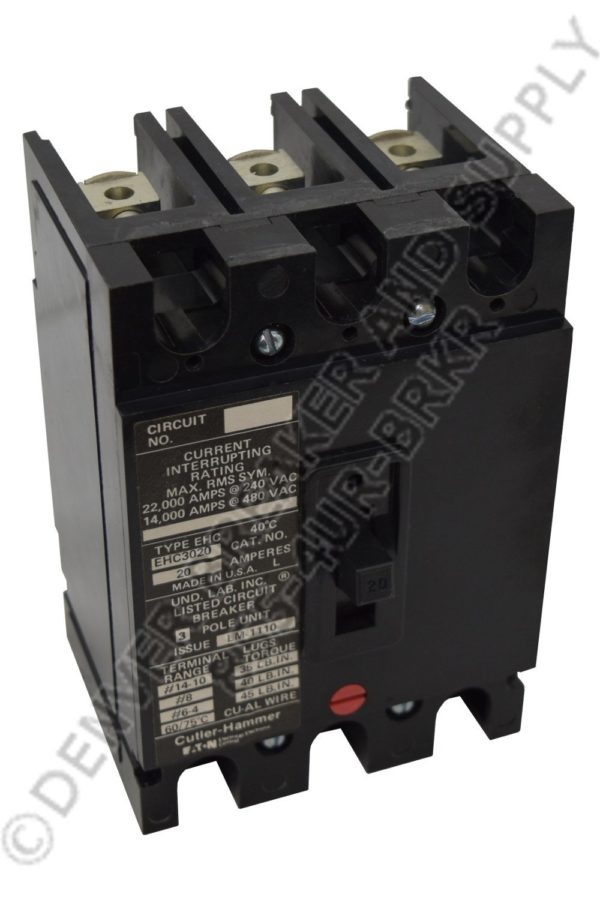 Cutler Hammer EHC3100 Circuit Breaker