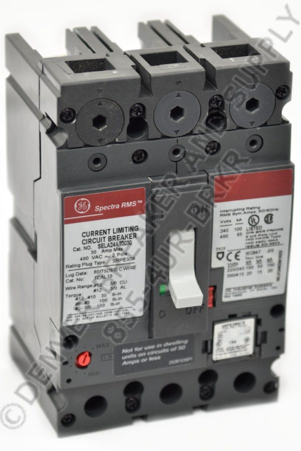 General Electric SELA36AT0100 Circuit Breaker