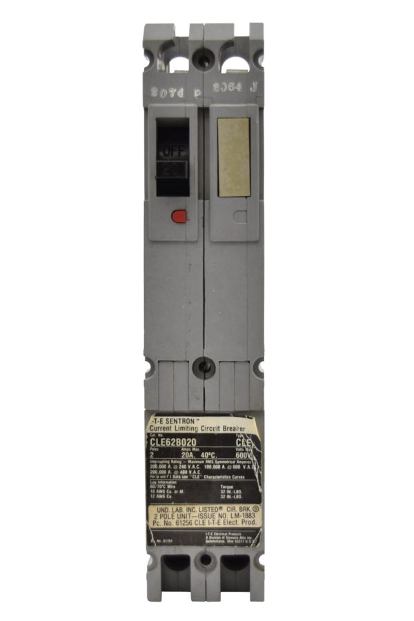 Siemens CLE62B020 Circuit Breaker