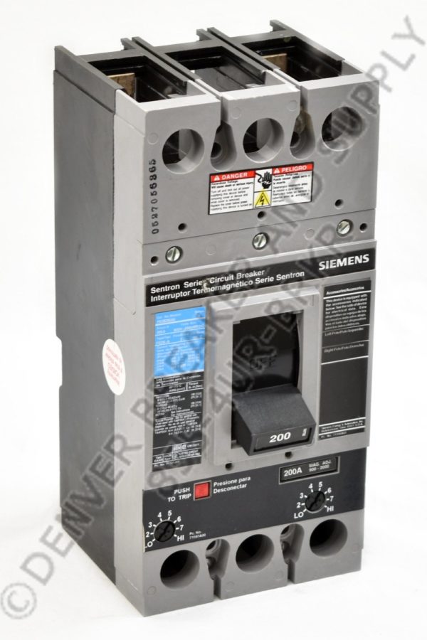 Siemens FXD62B080L Circuit Breaker