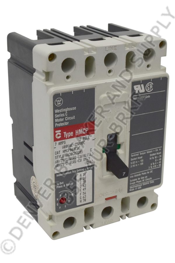 Cutler Hammer HMCP025D0 Circuit Breaker