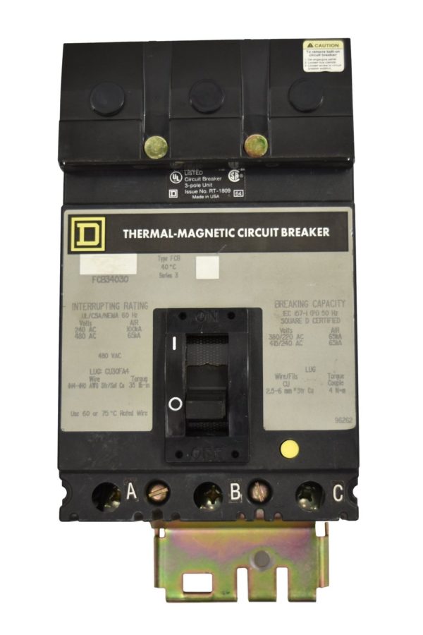 Square D FAB36025 Circuit Breaker
