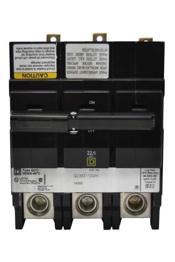 Square D QOB3150VH Circuit Breaker