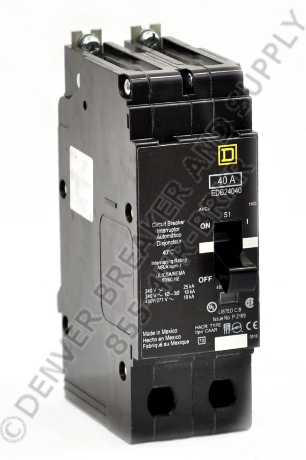 Square D EDB24125 Circuit Breaker